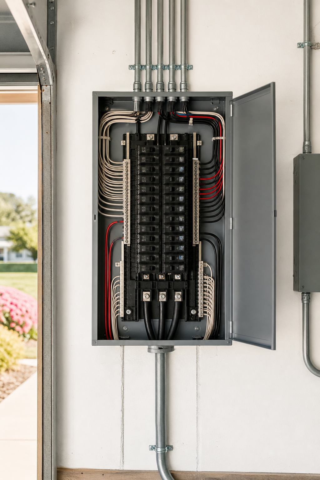 Residential electrical panel upgrade in a Memphis home